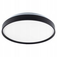 Plafon okrągły Smartled 38 x 38 cm czarny