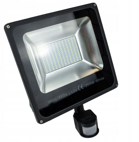 HALOGEN LED 200W Z CZUJKĄ na Arena.pl