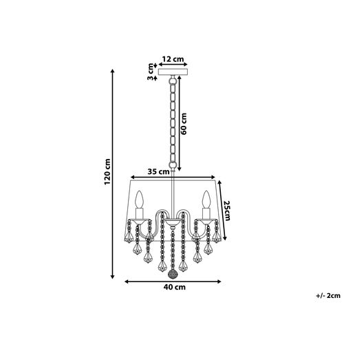Lampa wisząca czarna EVANS na Arena.pl