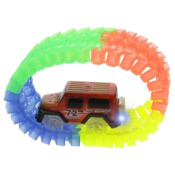 Tor Samochodowy Świecący 528el Magic Track 2 Autka zdjęcie 10
