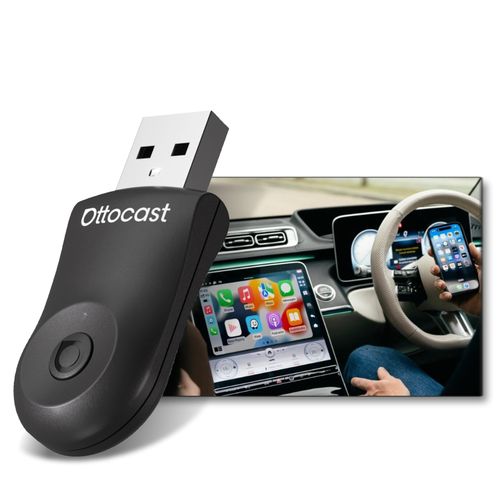 Bezprzewodowy Adapter CarPlay Android Auto Ottocast Mini Wireless CA505-T na Arena.pl
