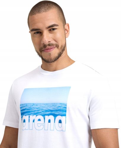 Koszulka T-shirt męski Arena Solid Cotton rozm.M na Arena.pl