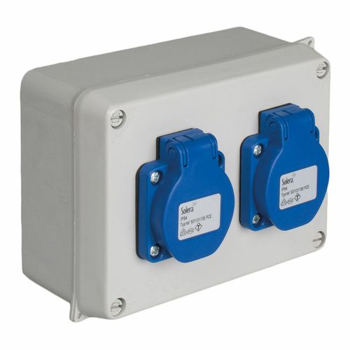 Socket box Solera 816-5 Wodoszczelny 15,3 x 10 x 6,5 cm 250 V 16 A IP54 na Arena.pl