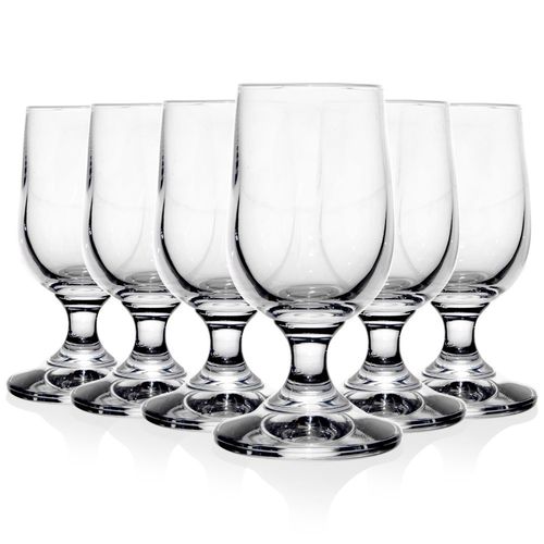 6x Kieliszki do Wódki Kieliszek do Shotów na Nóżce Stopce Zestaw 20 ml na Arena.pl