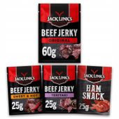Suszona wołowina i wieprzowina Jack Link's Beef Jerky ZESTAW RÓŻNE SMAKI