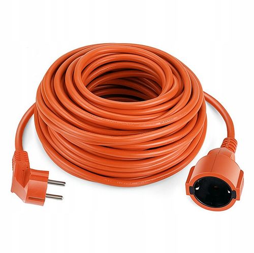 PRZEDŁUŻACZ OGRODOWY BUDOWLANY KABEL GRUBY KOSIARKI 20m na Arena.pl
