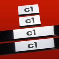 Listwa progowa CITROEN C1 MK2 Stal nierdzewna 304 połysk 4szt