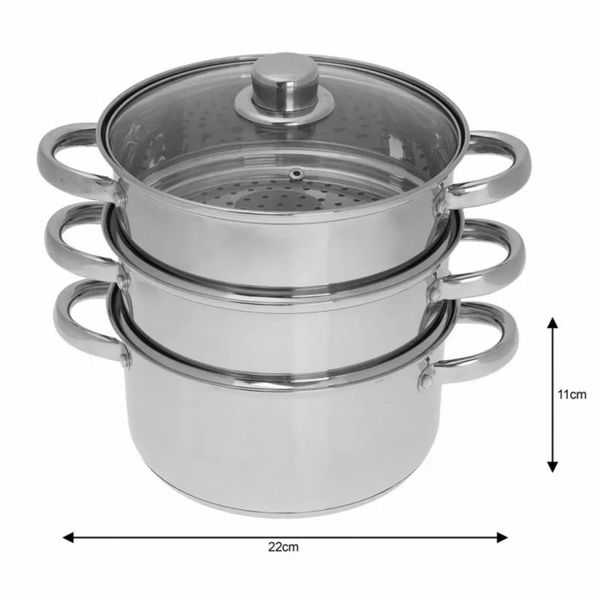 GARNEK NA PARĘ KINGHOFF 4 ELEM. 22cm KH-3328 zdjęcie 3