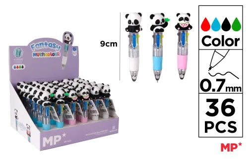 DŁUGOPIS MINI 4W1 0,7MM PANDA MAIN PAPER na Arena.pl