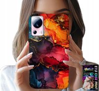 ETUI DO XIAOMI 13 LITE - KAMIENNE WZORY, OBUDOWA CASE + SZKŁO