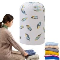 Pojemny pokrowiec duża torba do przechowywania ubrań pościeli zabawek 40x85