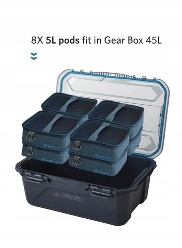Pojemnik Gregory Alpaca Gear Box 45 - slate blue na Arena.pl