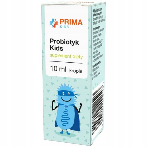 2 X PROBIOTYK KIDS dla dzieci jelita krople 10 ml PRIMA na Arena.pl