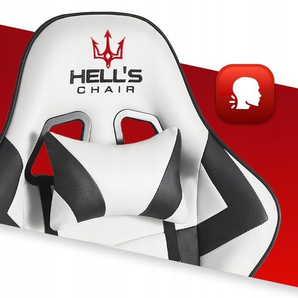 FOTEL GAMINGOWY DLA GRACZA BIUROWY HELL'S zdjęcie 8