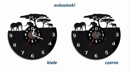 Zegar ścienny z płyty winylowej Safari 20.1 na Arena.pl