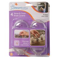 Dreambaby Nakładka zabezpieczająca pokrętła kuchenki - 4 sztuki