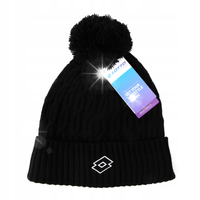 Lotto czapka zimowa beanie czarny rozmiar uniwersalny