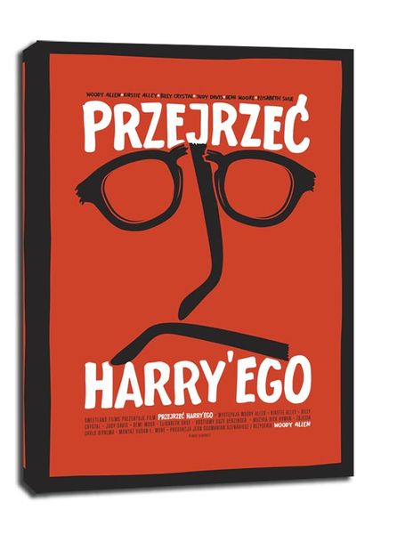 Woody Allen Przejrzeć Harry’ego II - obraz na płótnie 90x120 cm zdjęcie 1