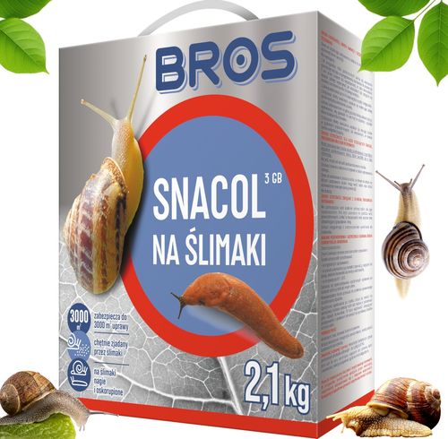 bros - snacol 3gb zwalcza ślimaki 2,1kg na Arena.pl