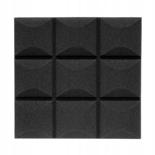 Pianka akustyczna KOSTKA wypukła 30x30x5 cm Panel wygłuszający BUFFO na Arena.pl