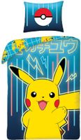 Pościel 140X200 100% Bawełna Pokemon Pok182