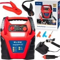 JUMP STARTER BOOSTER POWERBANK KOMPRESOR SAMOCHODOWY POMPKA 12V 20000Ah 5w1