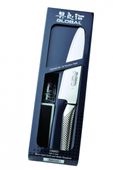 Zestaw Starter: Nóż szefa kuchni G-2 + ostrzałka MinoSharp Global