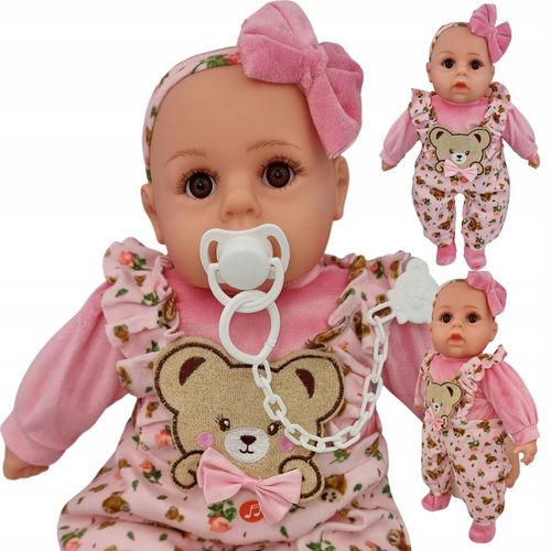 LALKA BOBAS MÓWI I ŚPIEWA PO POLSKU 45CM+SMOCZEK_73 na Arena.pl