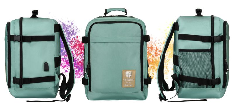 plecak ptn app-6677 turquoise zdjęcie 2