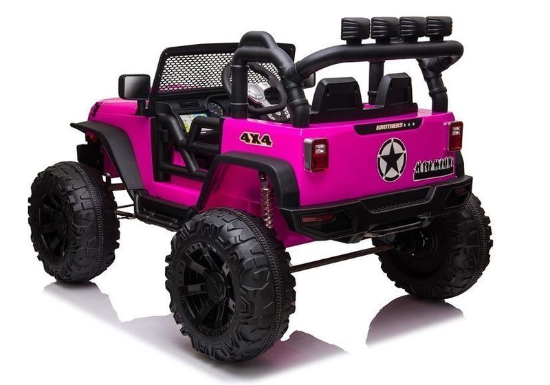 Auto na akumulator Jeep JC666 Różowy zdjęcie 4