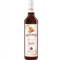 Syrop Barmański do drinków kawy deserów Victoria Cymes - TOFFI 490 ml