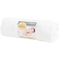 Prześcieradło z dżerseju Comfibeds 90/100 x 190/200 cm białe z gumką