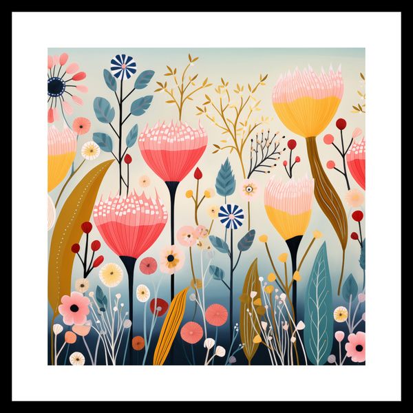 Plakat 40x40cm Ogród Marzeń zdjęcie 3