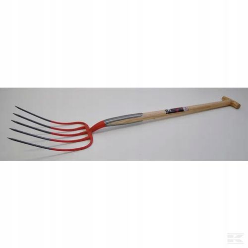 Widły Gospodarcze Ze Skuwką,5-zębne Oprawne T 90cm na Arena.pl