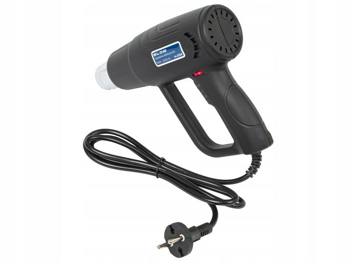 OPALARKA ELEKTRYCZNA 2000W REGULACJA 230V 2 BIEGI 100-600°C MOCNA + 4 zdjęcie 13