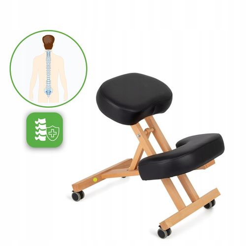 KLĘKOSIAD KRZESŁO ERGONOMICZNE REGULOWANE FOTEL BIUROWY HABYS na Arena.pl