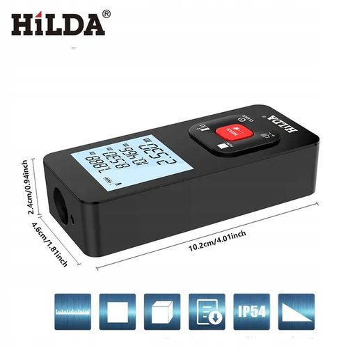 Dalmierz HILDA HD-S50 50M Miernik Odległości Cyfrowy Laserowy Akumulatorowy na Arena.pl