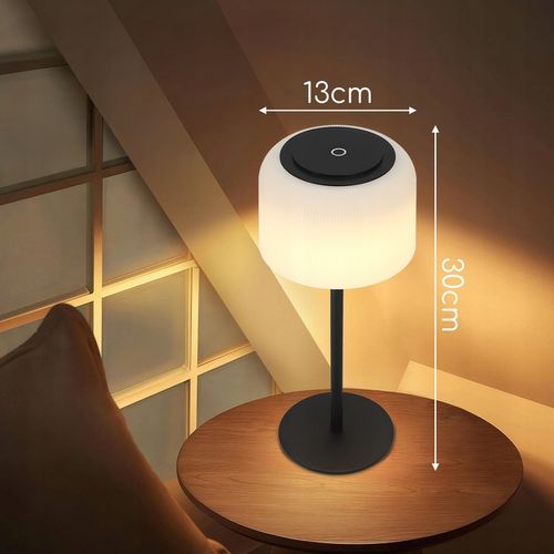 Lampka Na Biurko Stołowa LED Dotyk Akumulatorowa Ściemniacz 3 Barwy na Arena.pl