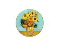 Obrazek okrągły - V. van Gogh, Słoneczniki (CARMANI)