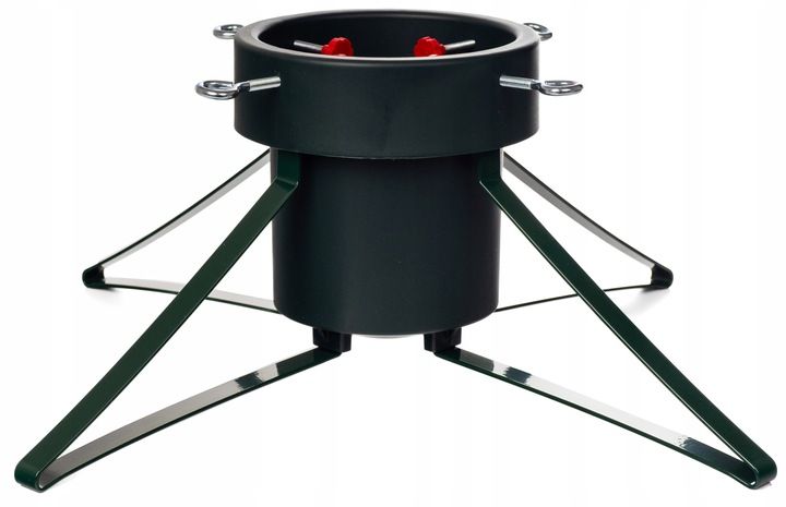 Stojak CHOINKOWY metalowy tworzywo pod na choinkę drzewko pojemnik zdjęcie 2