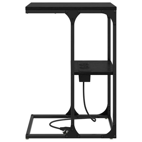 Stolik nocny Czarny dąb 41.5 x 26 x 60.5 cm na Arena.pl