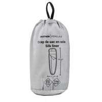 Prześcieradło jedwabne trekkingowe Forclaz MT500