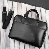 męska torba skórzana na dokumenty czarna paolo peruzzi t-145-bl