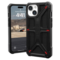 Etui UAG Monarch do iPhone 15 Plus - czarny kevlar