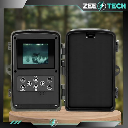 FOTOPUŁAPKA KAMERA MYŚLIWSKA LEŚNA IR 940nm PL MENU KARTA 32GB + na Arena.pl