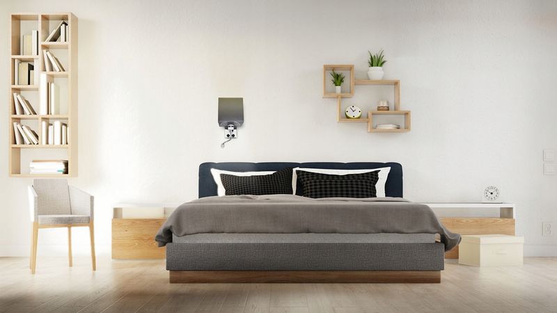 Kinkiet z abażurem LED do czytania E27 SARA Wobako zdjęcie 4