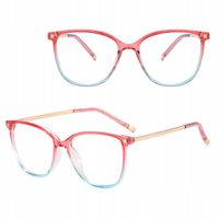 SOLIDNE Damskie Okulary Zerówki do KOMPUTERA Blue Light OPRAWKI