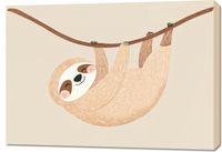 Obraz 100x70cm Wzory dla Dzieci, Dziewczynki i Chłopca - Śpioch