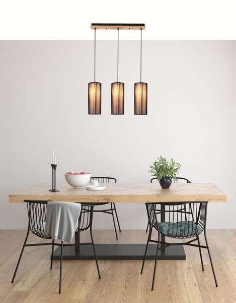 Kioto lampa wisząca 3x40W E27 zdjęcie 4