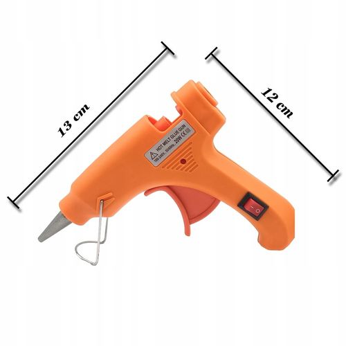 MINI PISTOLET DO KLEJU KLEJENIA NA GORĄCO CIEPŁO + KLEJ LASKI SZTYFTY X10 na Arena.pl